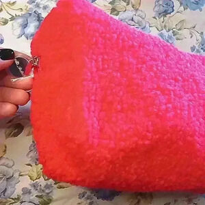 New! Milkshake haircair cosmetics bag Red or pink